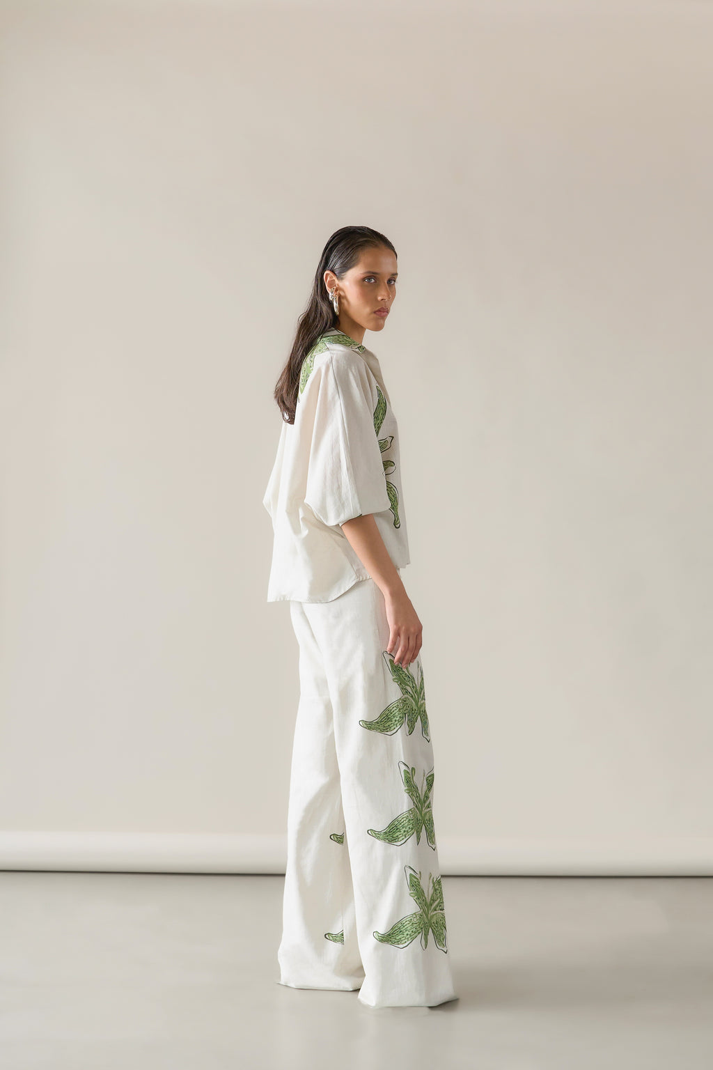 Ivory blouse