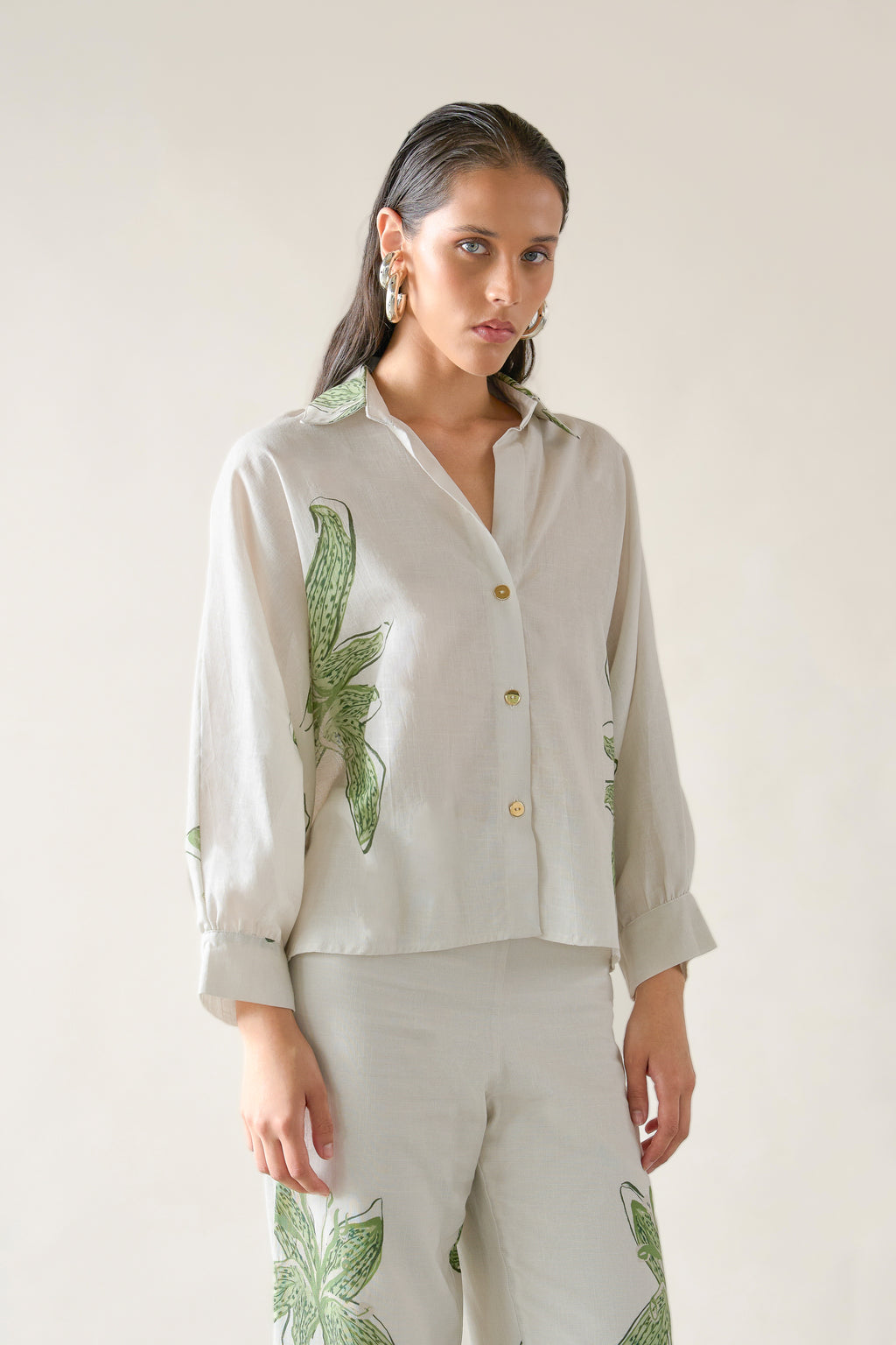 Ivory blouse