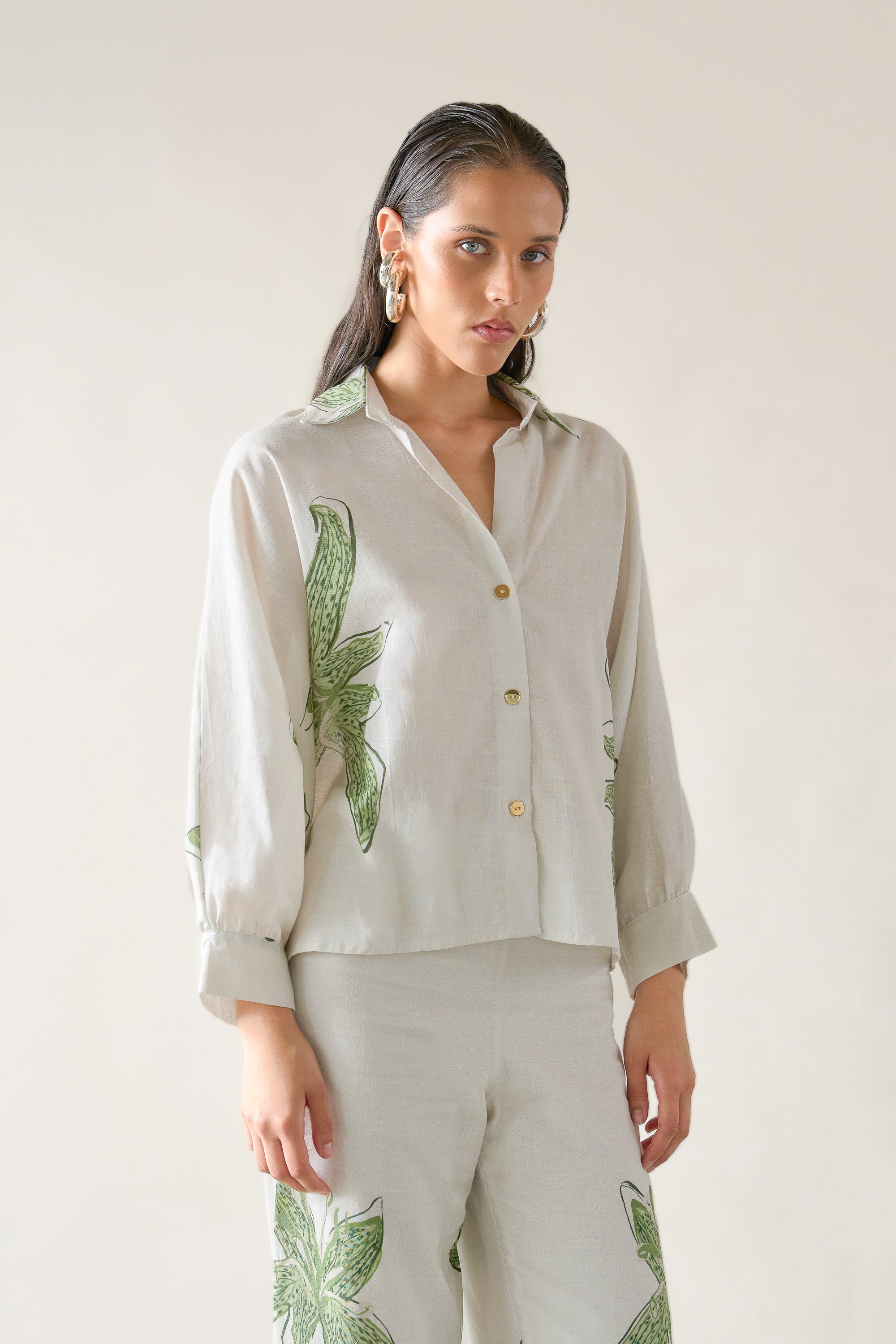 Ivory blouse