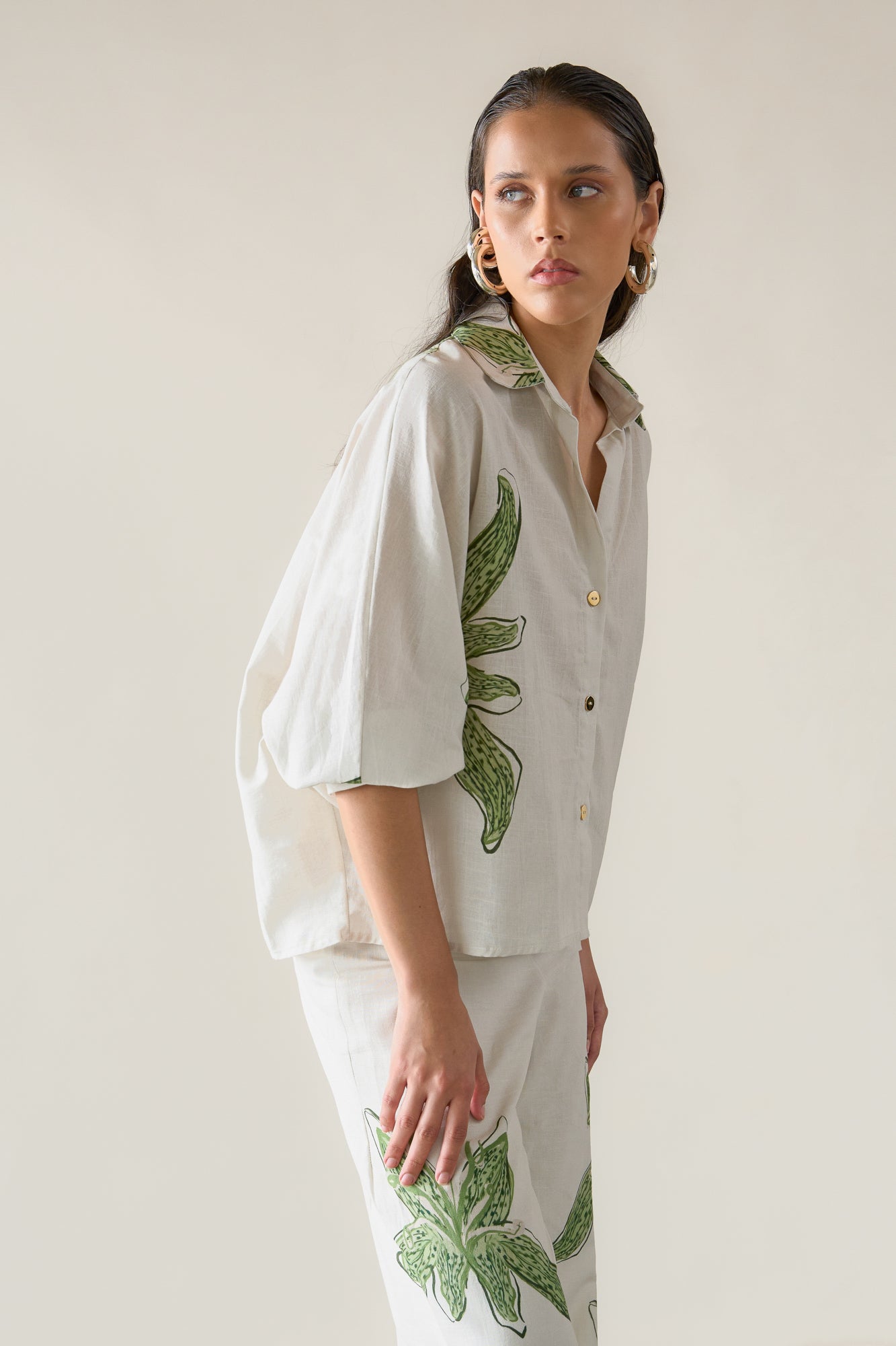 Ivory blouse