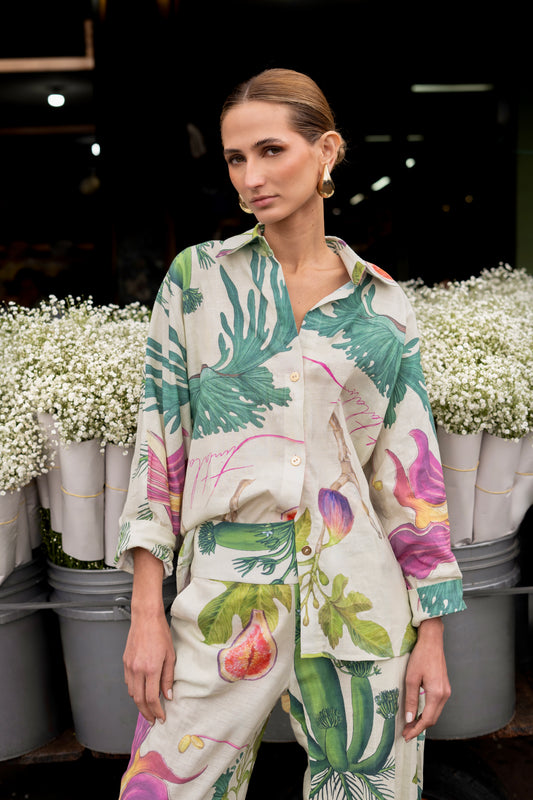 Ivory blouse