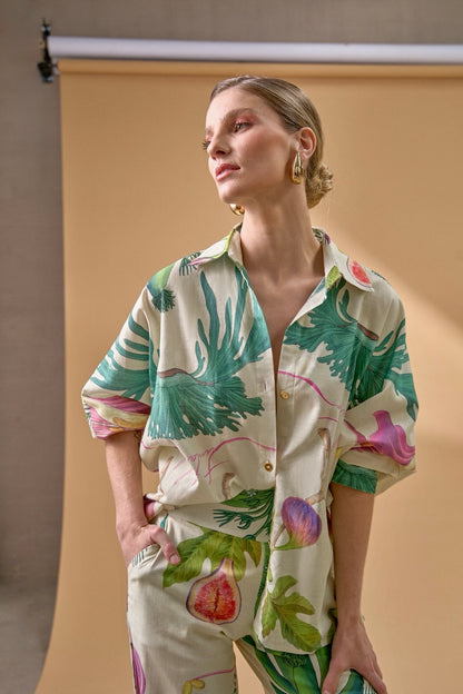 Ivory blouse