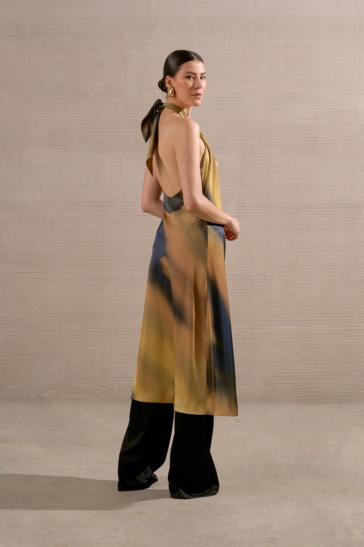 Ocre blouse