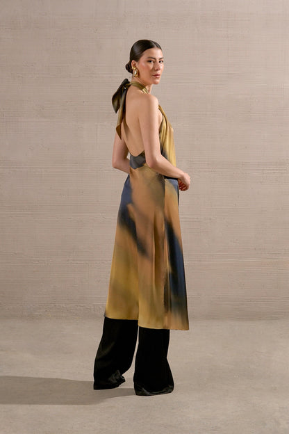 Ocre blouse
