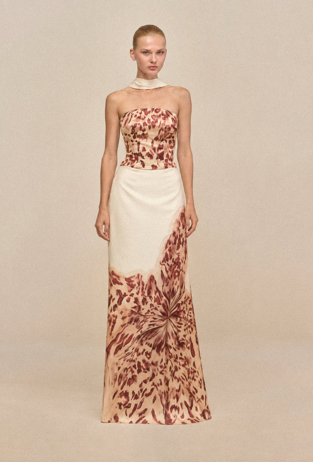 Blossom Top in Ivory Orchid Print — Casa Botanica, Tinta Latina
