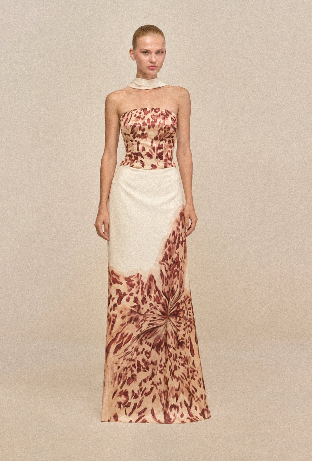 Blossom Top in Ivory Orchid Print — Casa Botanica, Tinta Latina