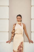 Lima Blouse in Ivory Orchid Print — Casa Botanica, Tinta Latina