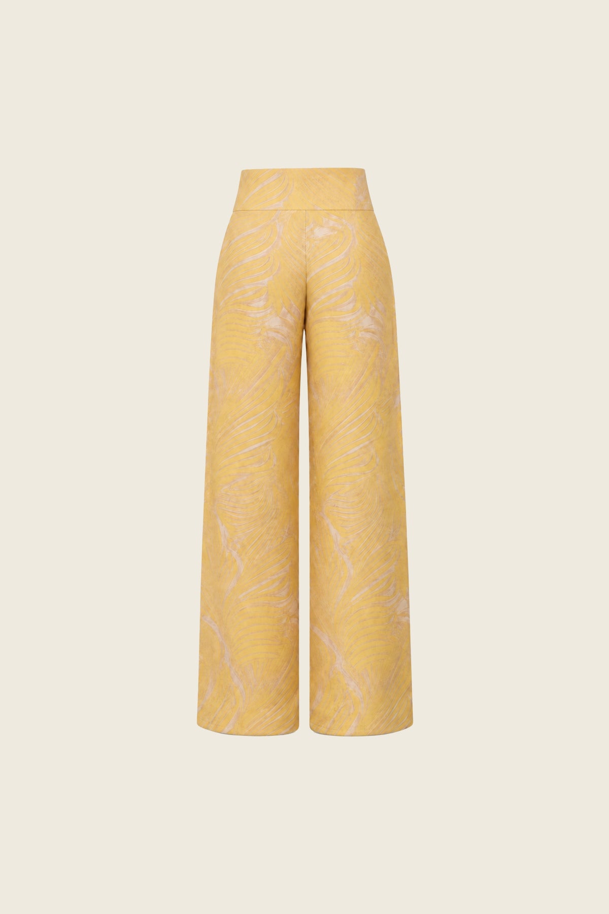 Sunset Pants in Butter Botanical Print — Casa Botanica, Tinta Latina